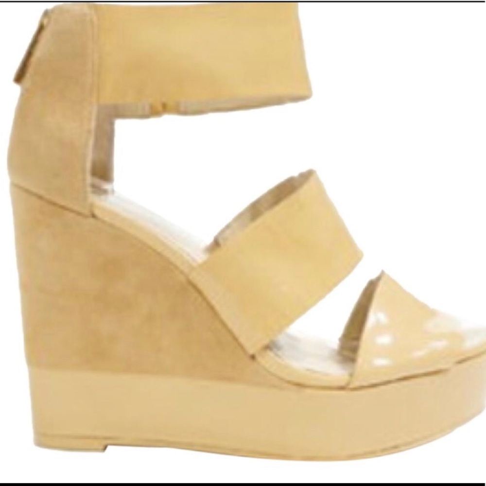 COPY - Michael Kors 'Collie' Patent/Suede Platfor…